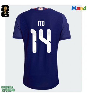 Japan Junya Ito #14 Replika Hjemmebanetrøje VM 2026 Kortærmet